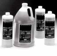 hydrocarbon vacuum pump fluid